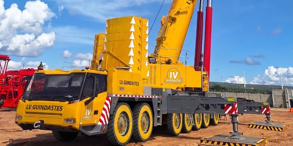 Heavy crane industrial application
